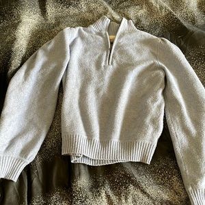 Baby blue sweater size xs